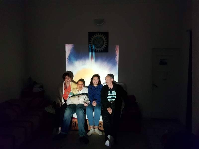 séance par la lumière
